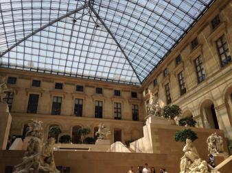 The Louvre's Courtyard of Statues